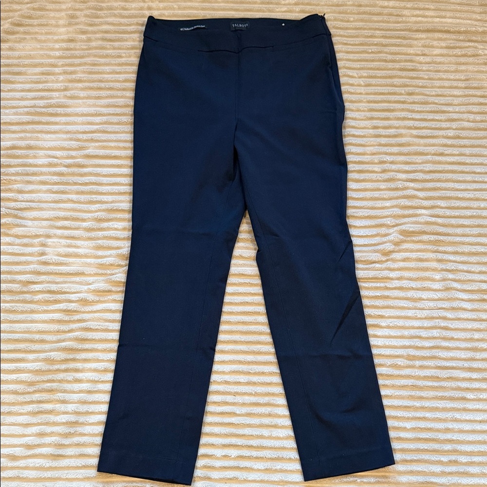 Talbots Black Straight Leg Pants